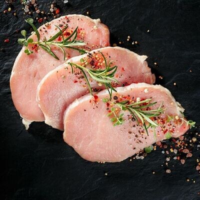 Organic Center Cut Boneless Pork Chop (2) 6 oz. Pork Chops