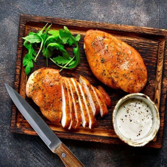 Organic Split Chicken Breasts 5-1lb.