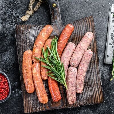 Pork Brat - Wild Rice & Cranberry 4/3oz Links