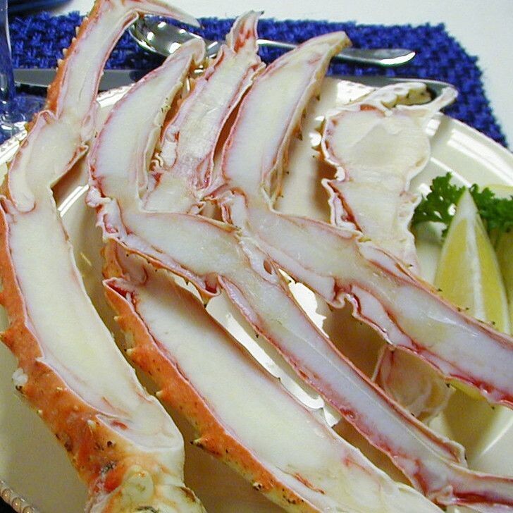 SPLIT Colossal Alaska Red King Crab (Legs & Claws) Per Pound