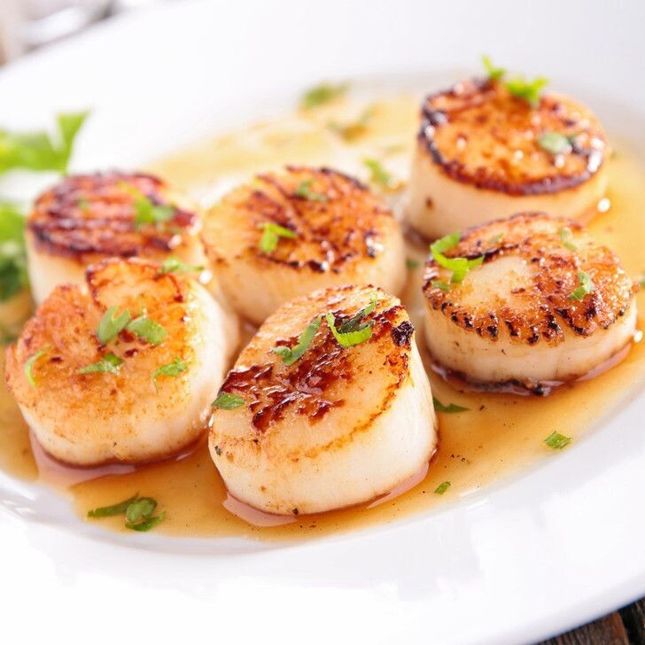 Alaska Scallops (30-40 count) 1.25 lb pack Alaska Scallops (30-40 count) 1.25 lb pack