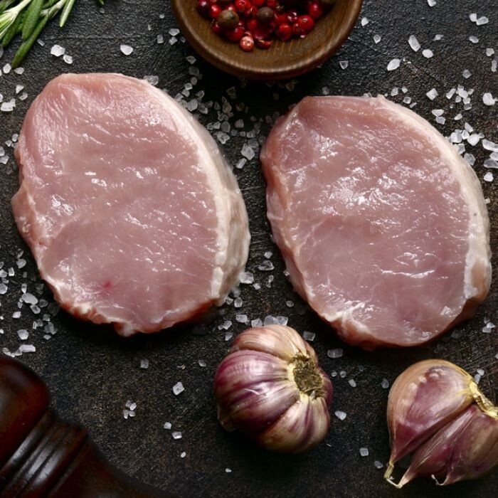 Wild Boar Boneless Chops 2/6oz