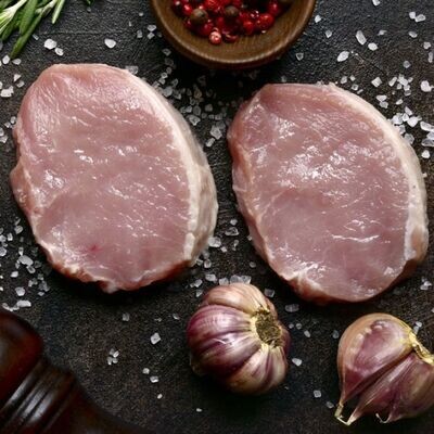 Wild Boar Boneless Chops 2/6oz