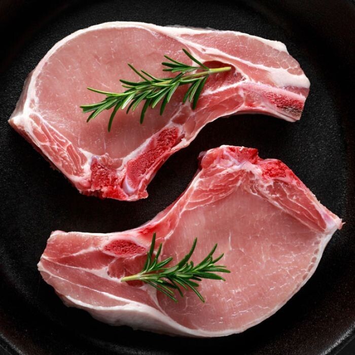 Wild Boar Bone In Chops 2/6oz