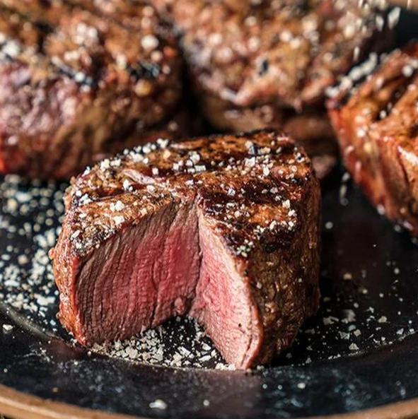 Certified Angus Beef Petite Filet Mignon Steaks - 4oz steaks - 12 per box