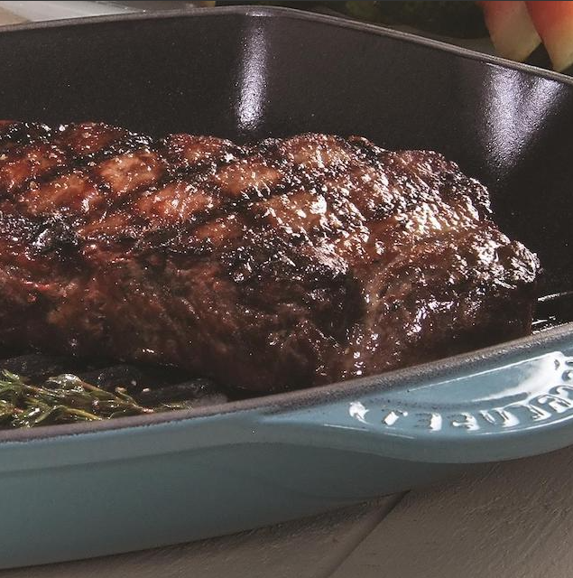 Certified Angus Beef New York Strip Steaks 12oz FZ - 6 per case