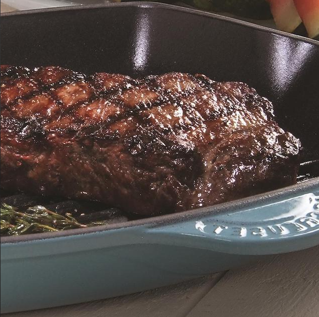 Certified Angus Beef New York Strip Steaks - 10oz steaks, 6 per case