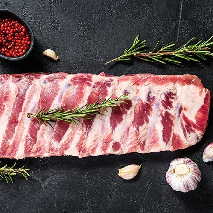BISON BACK RIBS (2 Slabs) 10 lbs