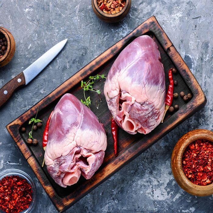 Elk Hearts - 2.5lb Package