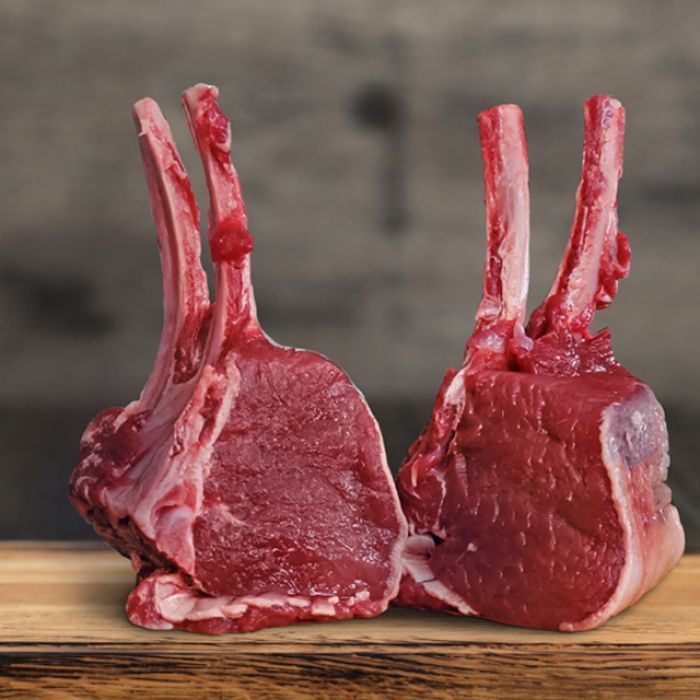 Venison French Racks - 2 Bone - (2) 2 bone racks - 1.2-1.4 lb.