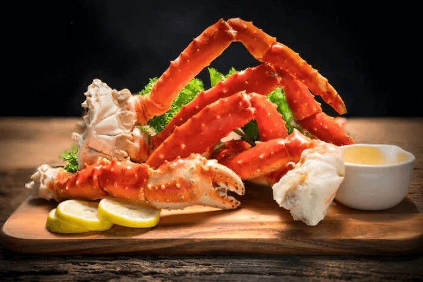 Colossal King Crab Legs, 1 lb, Red