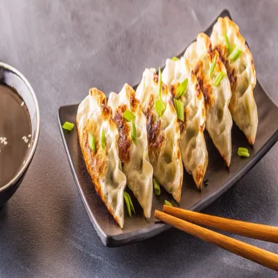 Maine Lobster & Shrimp Dumpling Combo, 12 pcs each