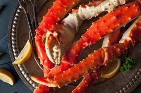 Red King Crab Legs, Large, 1 lb