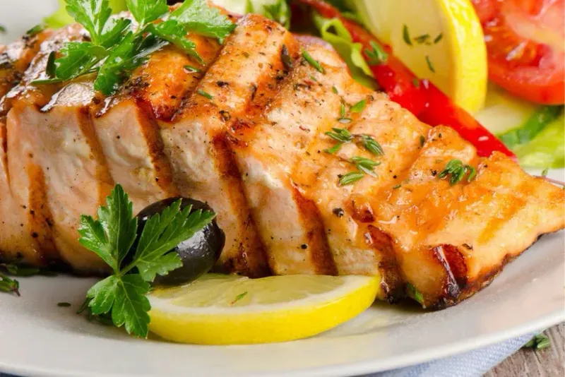 Grilled Atlantic Salmon Fillet - "Signature Dish"