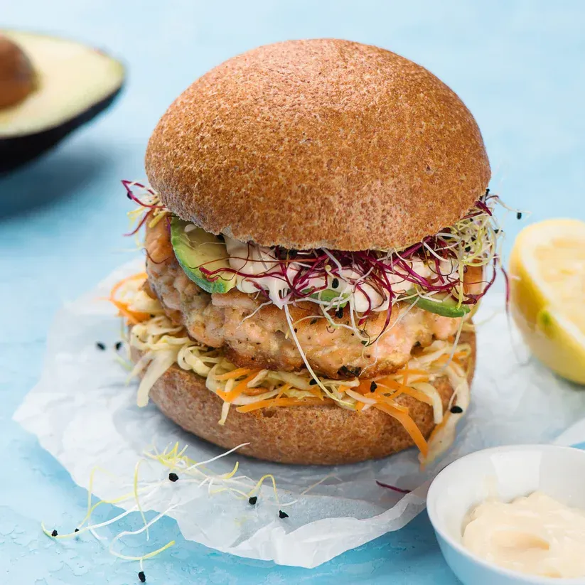 Salmon Burger - 4oz Original, 4pc