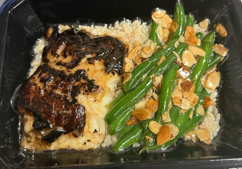 Cod, Capers & A Pilaf Party