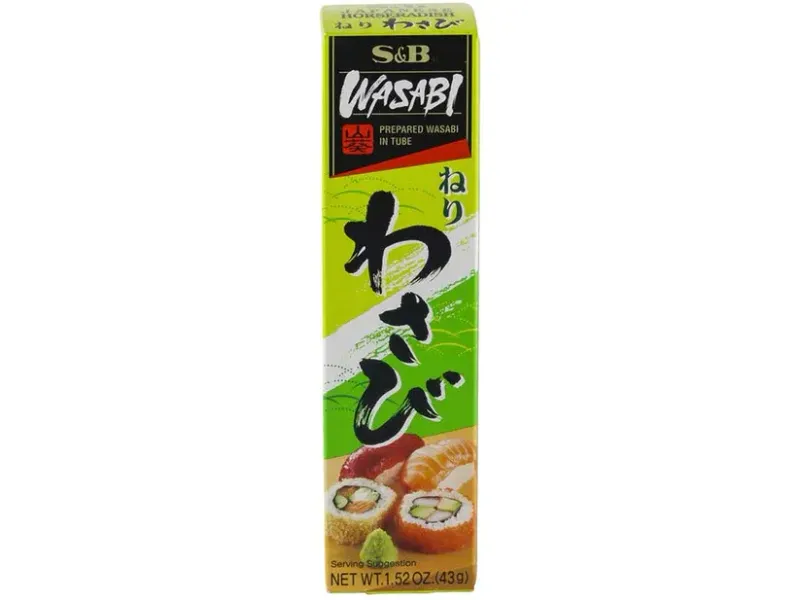S&B Wasabi Paste, 1.52 oz