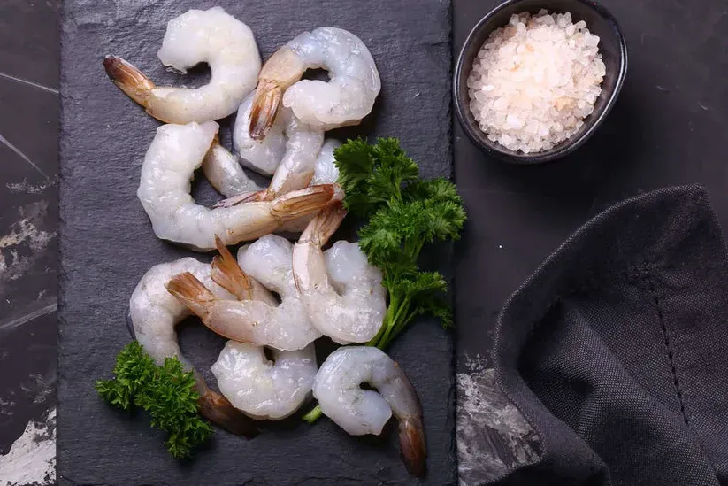 Cleaned Raw Tail on Shrimp, Chem Free, 16/20 Count - All Natural (2 lbs) - $12.99 PER LB X 2