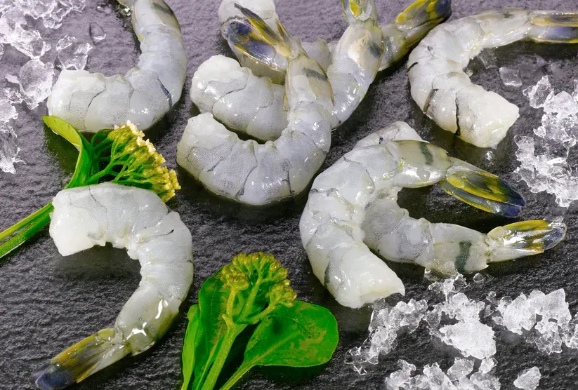 Cleaned Raw Tail on Shrimp, Chem Free, 16/20 Count - All Natural (2 lbs) - $17.99 PER LB X 2