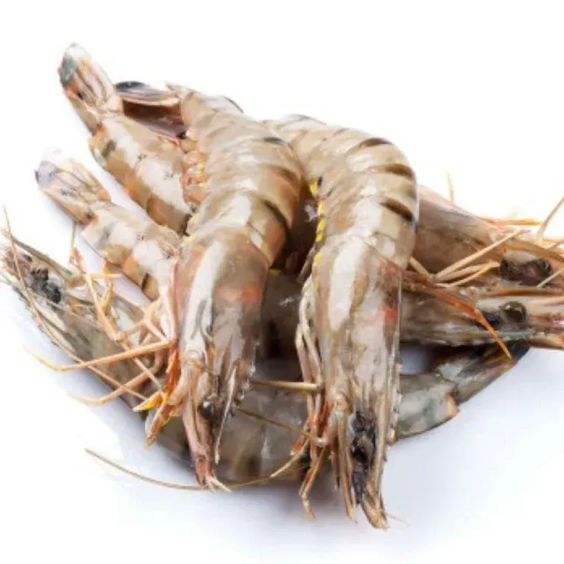 Wild Prawns, Head On, 6-7 Ct. Chem Free, 1 lb