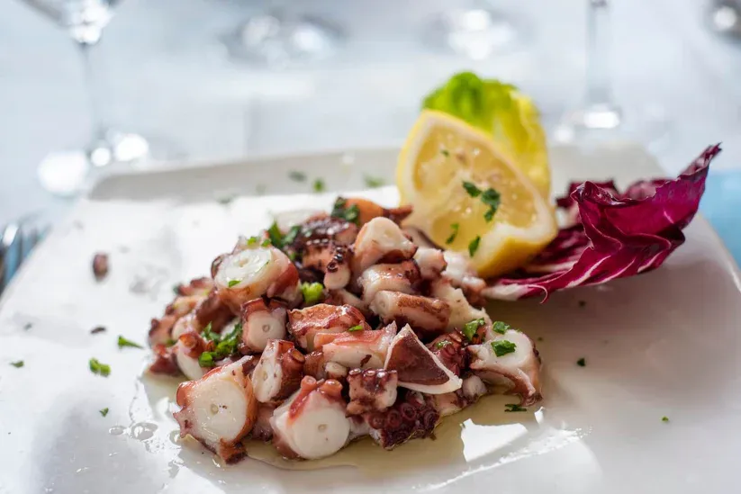 Grilled Octopus Salad, 1 LB