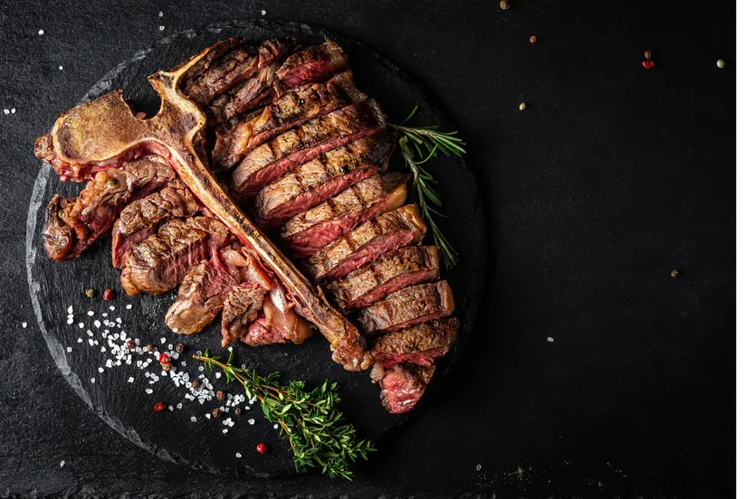 Porterhouse Steak, USDA, Black Angus, 24 Oz