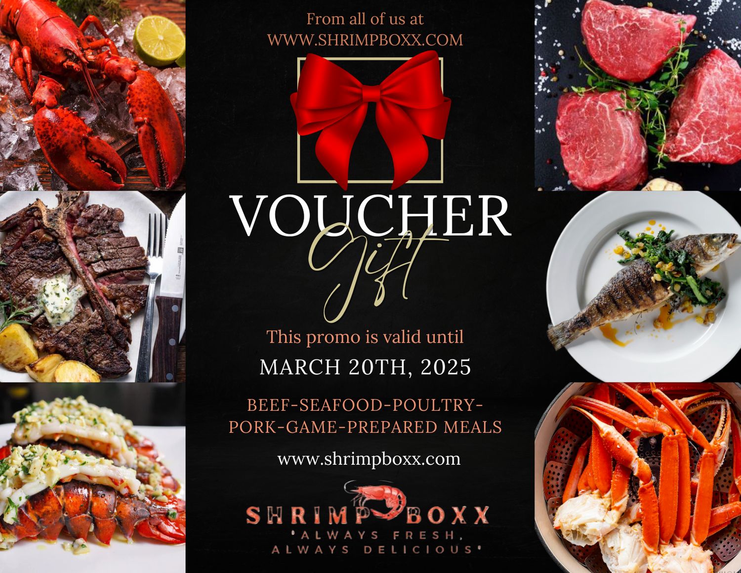 The Shrimp Boxx Gift card