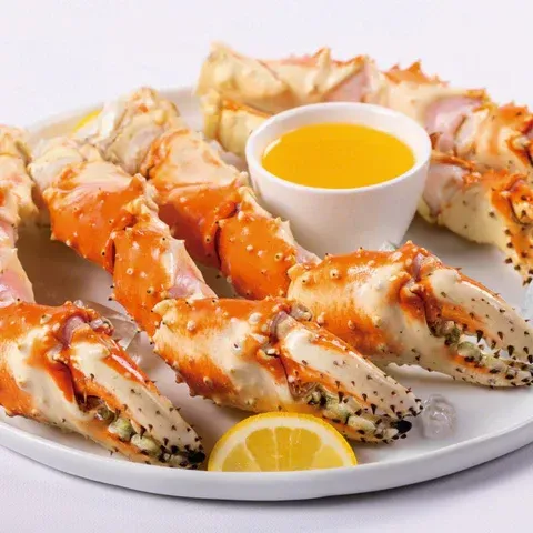 Red King Crab Claws and Large Pieces, 1LB