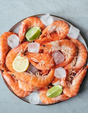 Large Prawns, Head On, U-15 Ct. Chem Free