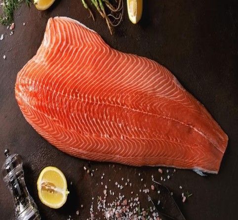 Faroe Island Salmon Fillet, 4/5 lbs ea. - Skin On - 1 each Faroe Island Salmon Fillet, 4/5 lbs ea. - Skin On - 1 each
