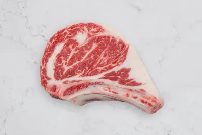 Rib-Eye Steak, DRY AGED, Bone-In, USDA, Black Angus, 16 OZ.