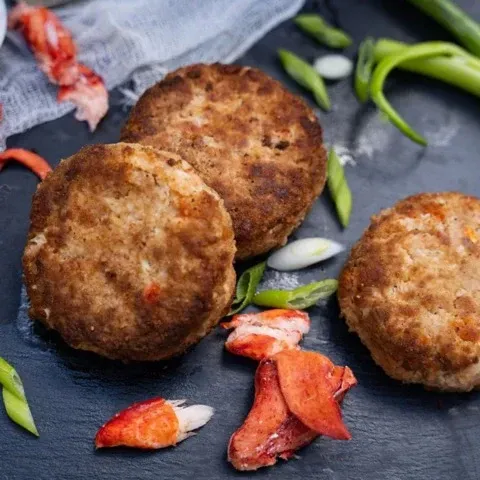 Cauliflower Lobster Cakes