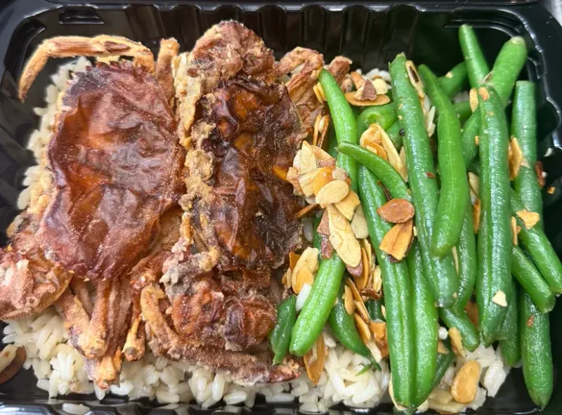 Soft Shells, Sushi Rice, and Almandine Dreams