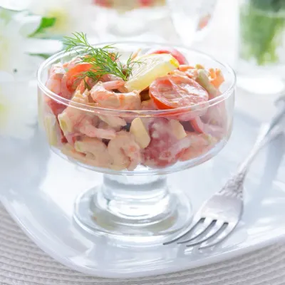 Wild Caught, Jumbo Shrimp Salad, 1 lb Wild Caught, Jumbo Shrimp Salad, 1 lb