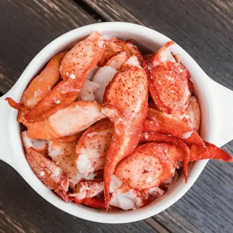 Fresh Maine Lobster Meat, TAIL, Knuckle & Claw, 1 LB.
