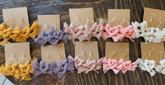 Macrame Earrings