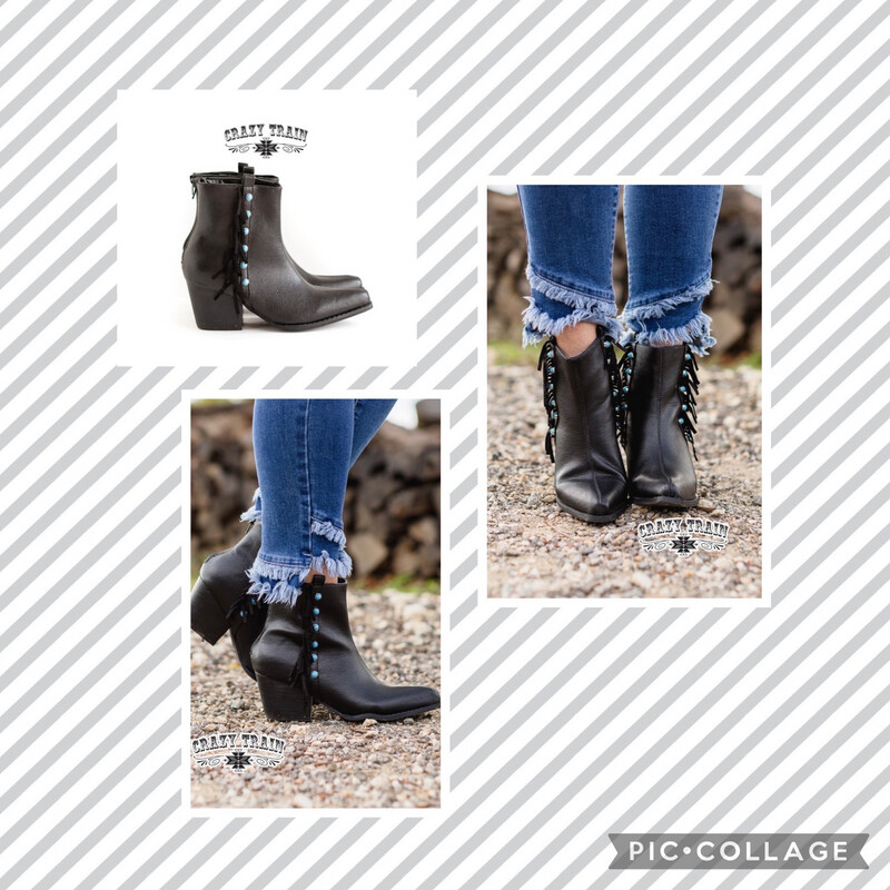 Crazy train Booties