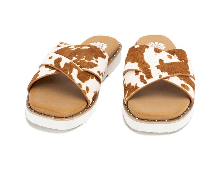 Cowhide Sandals