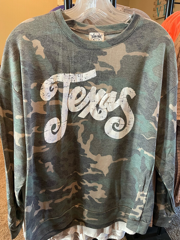 Texas Camo Long Sleeve