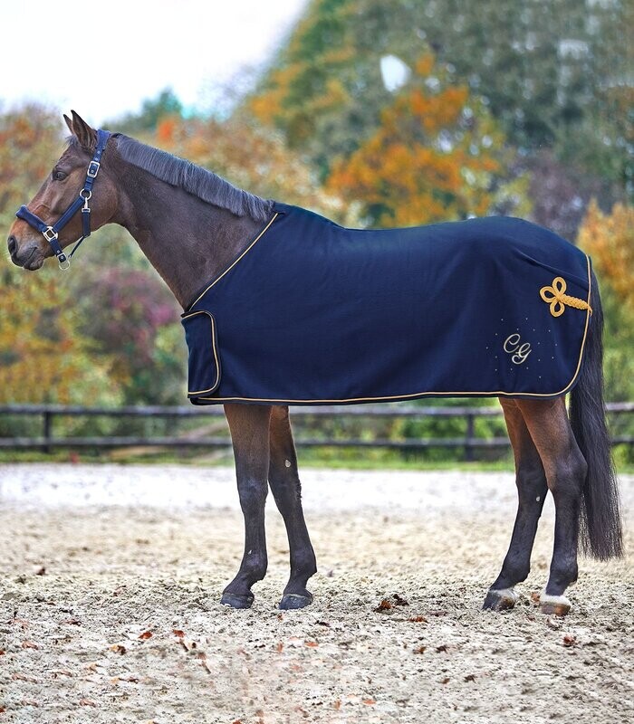 Fleecedecke & Sponsorendecke Monogramm  by WALDHAUSEN   blau Fleecedecke & Sponsorendecke Monogramm  by WALDHAUSEN   blau