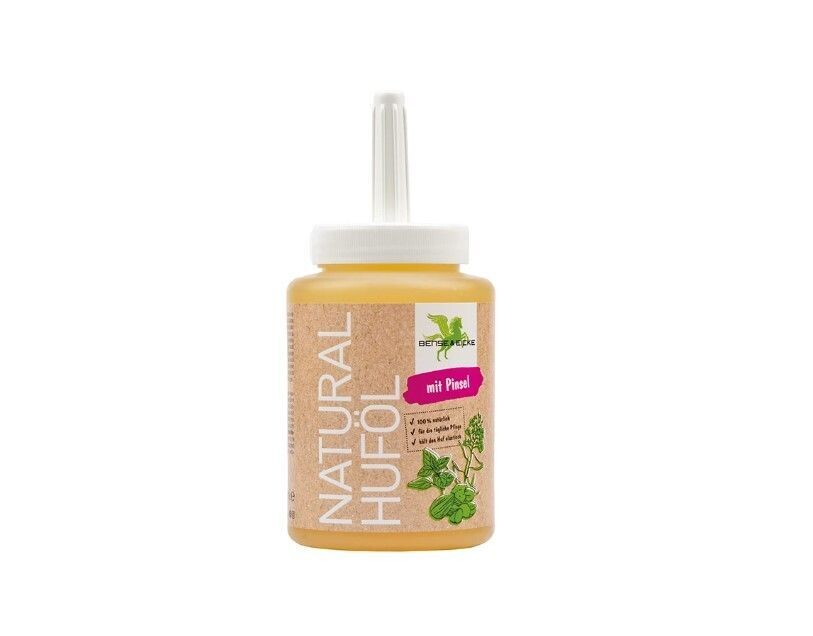 Natural Huföl mit Pinsel - 450ml by BENSE & EYKE