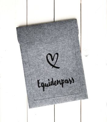 Equidenpass-Tasche CLASSIC mid grey