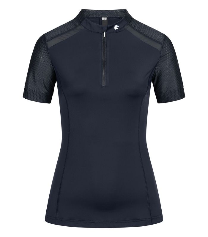 Funktions-Zip-Shirt NANCY navy by ELT Funktions-Zip-Shirt NANCY navy by ELT