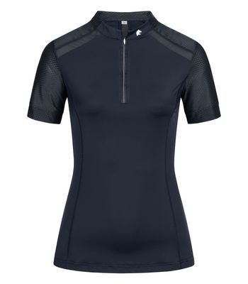 Funktions-Zip-Shirt NANCY navy by ELT Funktions-Zip-Shirt NANCY navy by ELT