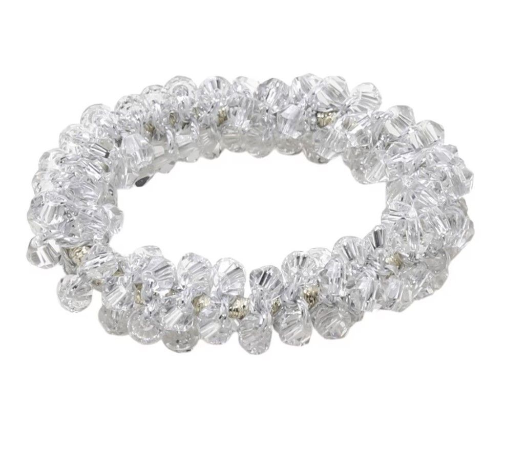 Haargummi NATHALIE silver  von SD Design