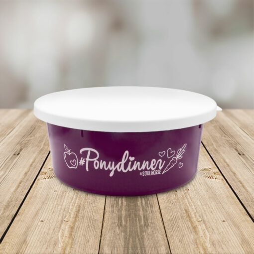 Futterschüssel "PONYDINNER" by SOULHORSE