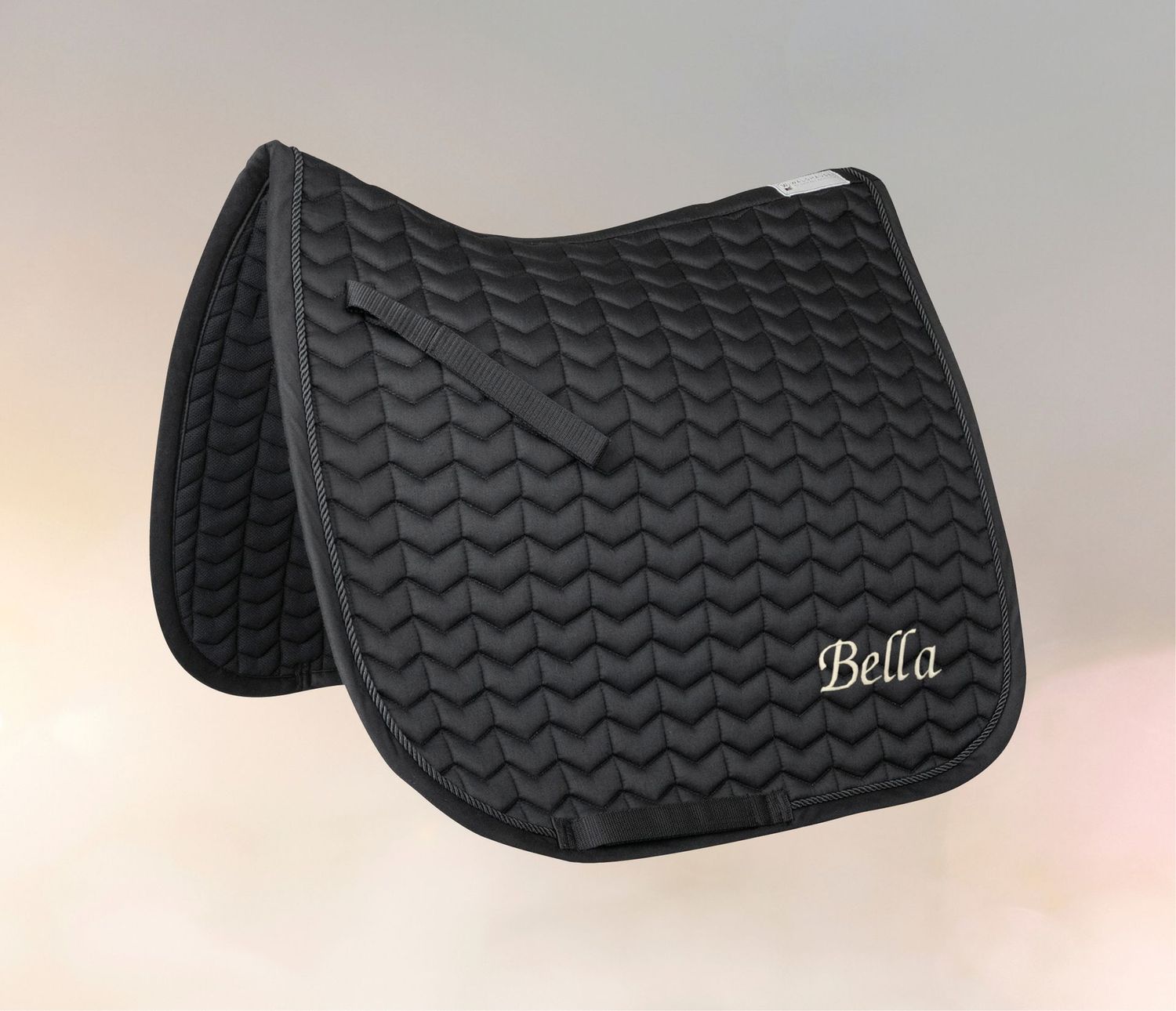 Schabracke  CLASSIC schwarz - optional mit WUNSCHNAMEN schwarz Schabracke  CLASSIC schwarz - optional mit WUNSCHNAMEN schwarz