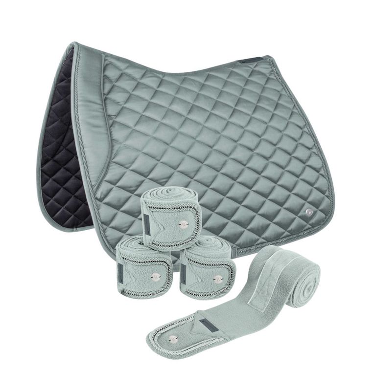 Schabracken-Set NEPAL -jade/silbergrau-  by Waldhausen