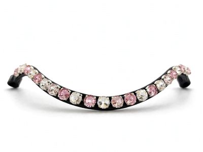 Stirnriemen BELLA ROSE, Slimeline, Rivoli, Browband, Front band, Pferd, Pony, Trense, Kandare