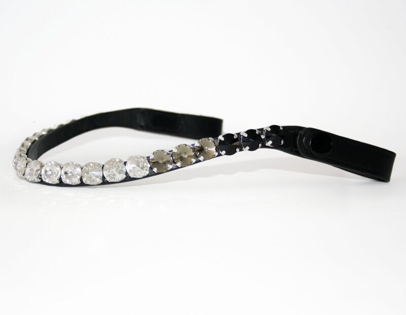 Stirnriemen SIRIUS BLACK Slimline XL
